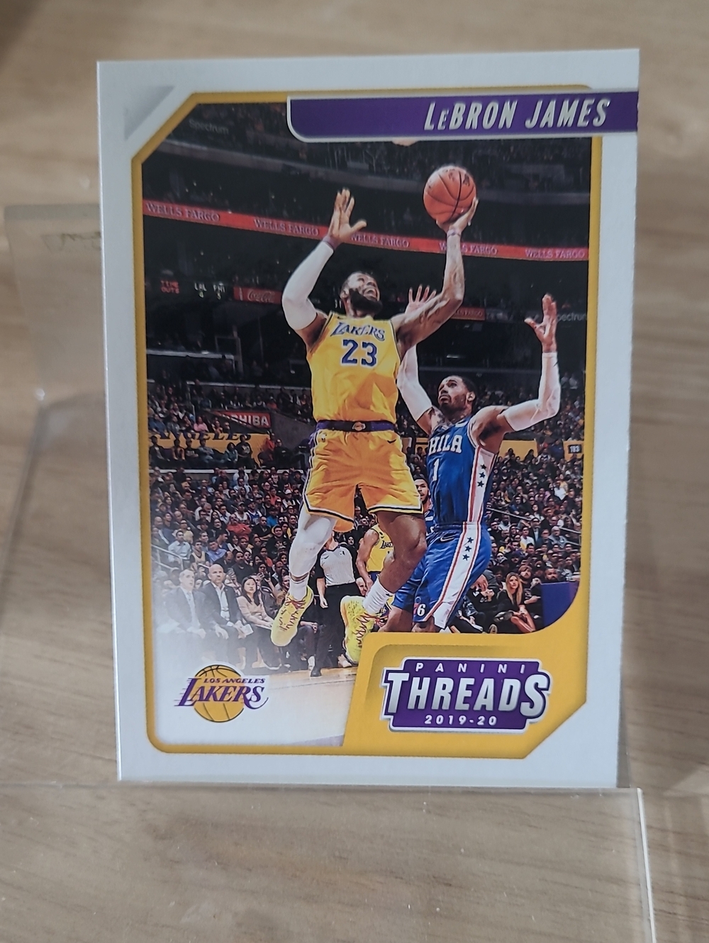 Panini LeBron James Lakers Card - 2019-20 Chronicles Threads